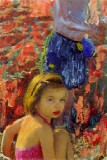 Girl with Red Lips, South Florida